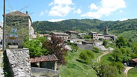 A general view of Labatie-d'Andaure