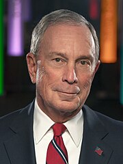 Former Mayor Michael Bloomberg from New York