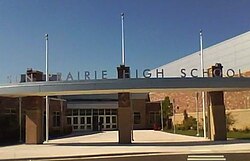 New Sun Prairie Senior High School Entrance