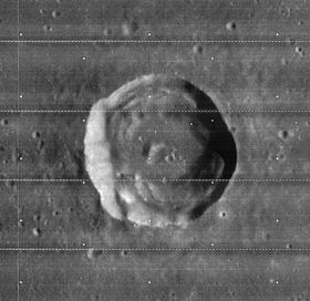 Снимок зонда Lunar Orbiter – IV.