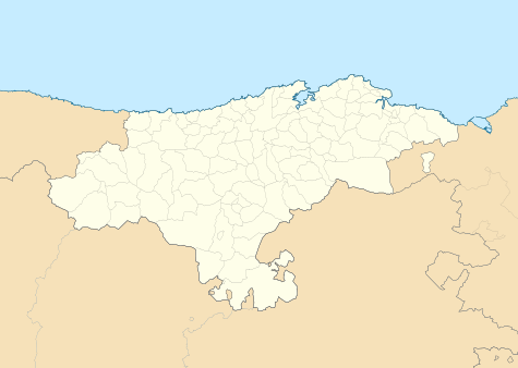 2019–20 Tercera División is located in Cantabria