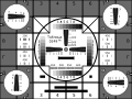 Early Soviet test card (TIT-0249BIS, ТИТ-0249бис).