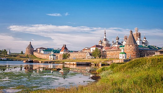 Solovetsky Monastery, by Linazet