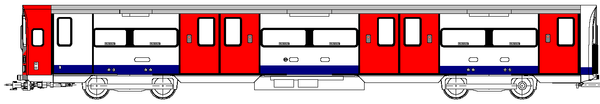 Diagram of a 1995 stock driving car