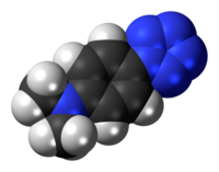 4-Dimethylaminophenylpentazole molecule