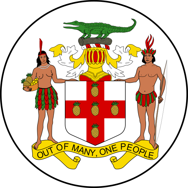 File:Badge of Jamaica (1962).svg