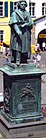 A statue of Ludwig van Beethoven in Bonn, Germany