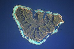 Mo'orea, the island on which Afareaitu is located