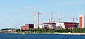 Image 102Olkiluoto 3 under construction in 2009. It was the first EPR, a modernized PWR design, to start construction. (from Nuclear power)