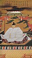 Portrait of Toyotomi Hideyoshi, kept at Kōdai-ji's treasury, is registered as an Important Cultural Asset