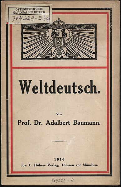 File:Weltdeutsch (Baumann) cover.jpg