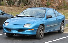 1995–1999 Pontiac Sunfire SE coupe