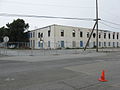 Barracks at Treasure Island, burned in early 2007.