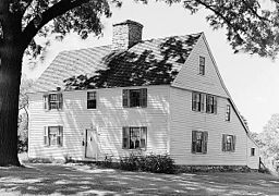 Casa de Comfort Starr (c. 1695), en Guilford, Connecticut.