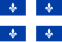 Bandera de Quebec