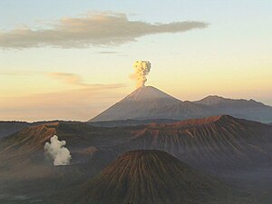 Mahameru volcano