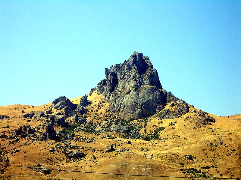 File:Mountain Beshbarmag, Azerbaijan, 2007.jpg