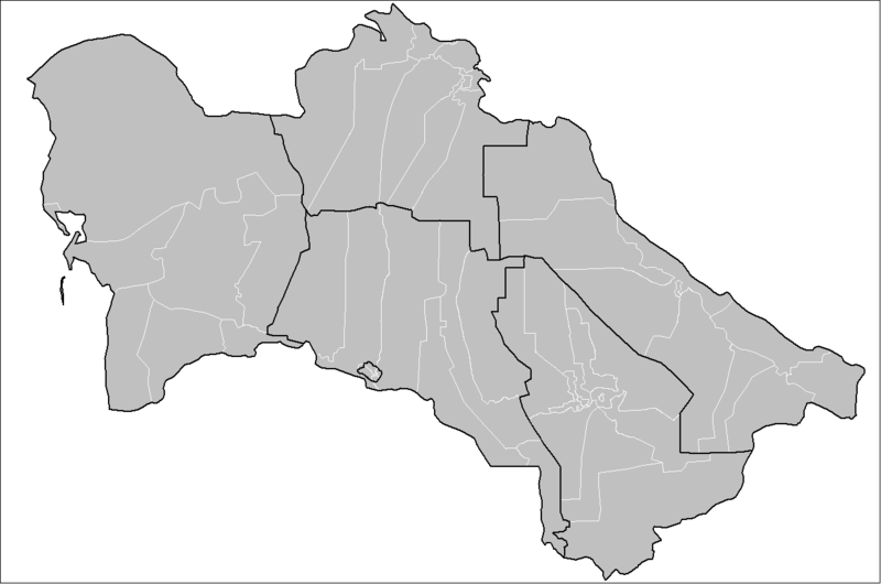 Archivo:Turkmenistan districts.png