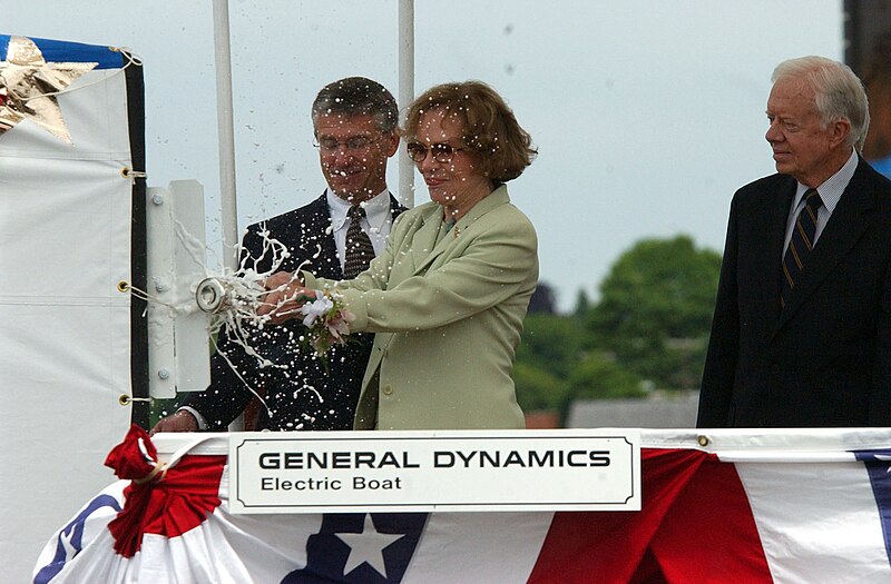 Файл:USS Jimmy Carter christening.jpg