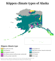 Image 12Köppen climate types of Alaska (from Geography of Alaska)