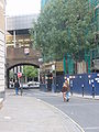 Cooper's Row entrance for access to Tower Hill tube station