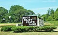 Entrance sign