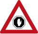 Stop sign ahead