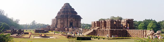 Panorama view of Konark Sun Temple