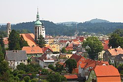 Skyline of Mirsk