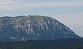 The Nanos plateau rising above the Vipava Valley