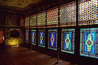 Shabaka (stained glass) at the Palace of Shaki Khans