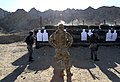 A MSRT member trains with Royal Jordanian Marines