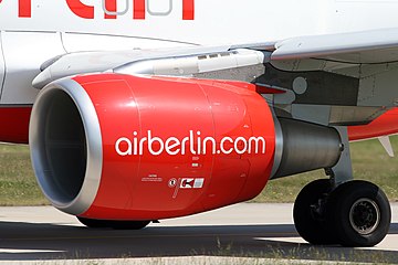 The CFM56, with an unmixed exhaust, is available on all variants