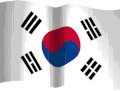 Animated Flag of South Korea