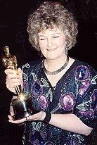 Photo of Brenda Fricker in 1990.