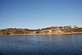 The Jinju Castle [ko] rampart along Nam River