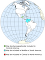 Territories that may be included in more than one region