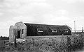 Nissen hut in Port Lincoln, South Australia, in the process of being converted into the John Calvin Presbyterian Church in the early 1950s. It was demolished in the late 1960s