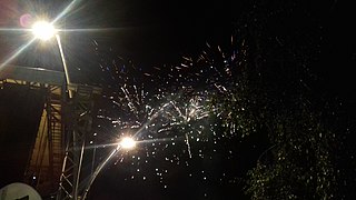 Interesting scattered fireworks*