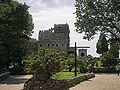 Side view of the castle.