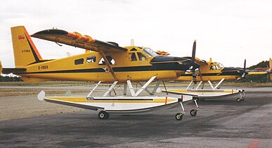 DHC-2 на стоянке.