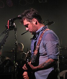 Brock performing at the Orange Peel in Asheville, NC on July 19th, 2010