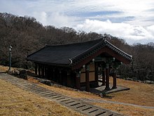 Oseam Temple and surrounding peaks, August 2018