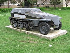 German Sd.Kfz. 250 halftrack.