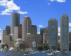 Skyline of Boston