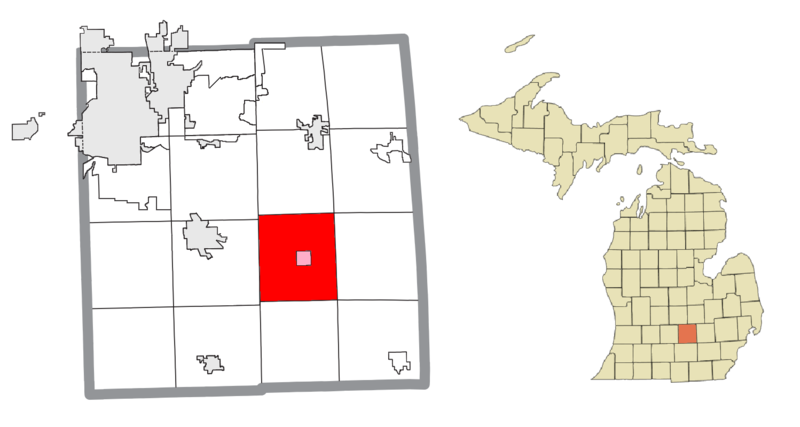 File:Ingham Township, MI location.png