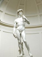 Michelangelo, The Statue of David, c. 1504, Galleria dell'Accademia, Florence