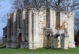 Ruins of the entrance pavilion