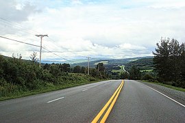 Route 216 in Saint-Jacques-de-Leeds.