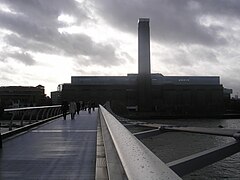 Tate Modern desde el Puente del Milenio.